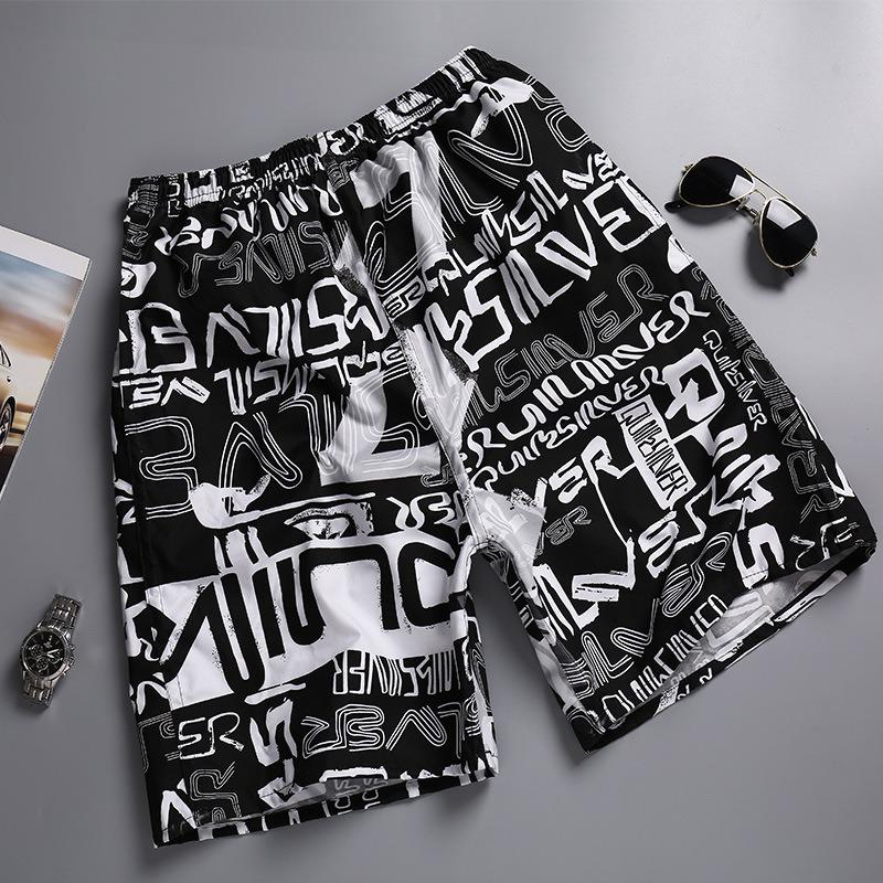 Sommer Casual Shorts Männer Atmungsaktive Strand Shorts Mode Bequeme Sport Kurze Hosen Mit Taschen Für Surfen Strand Quick Dry Shorts Hosen 4XL