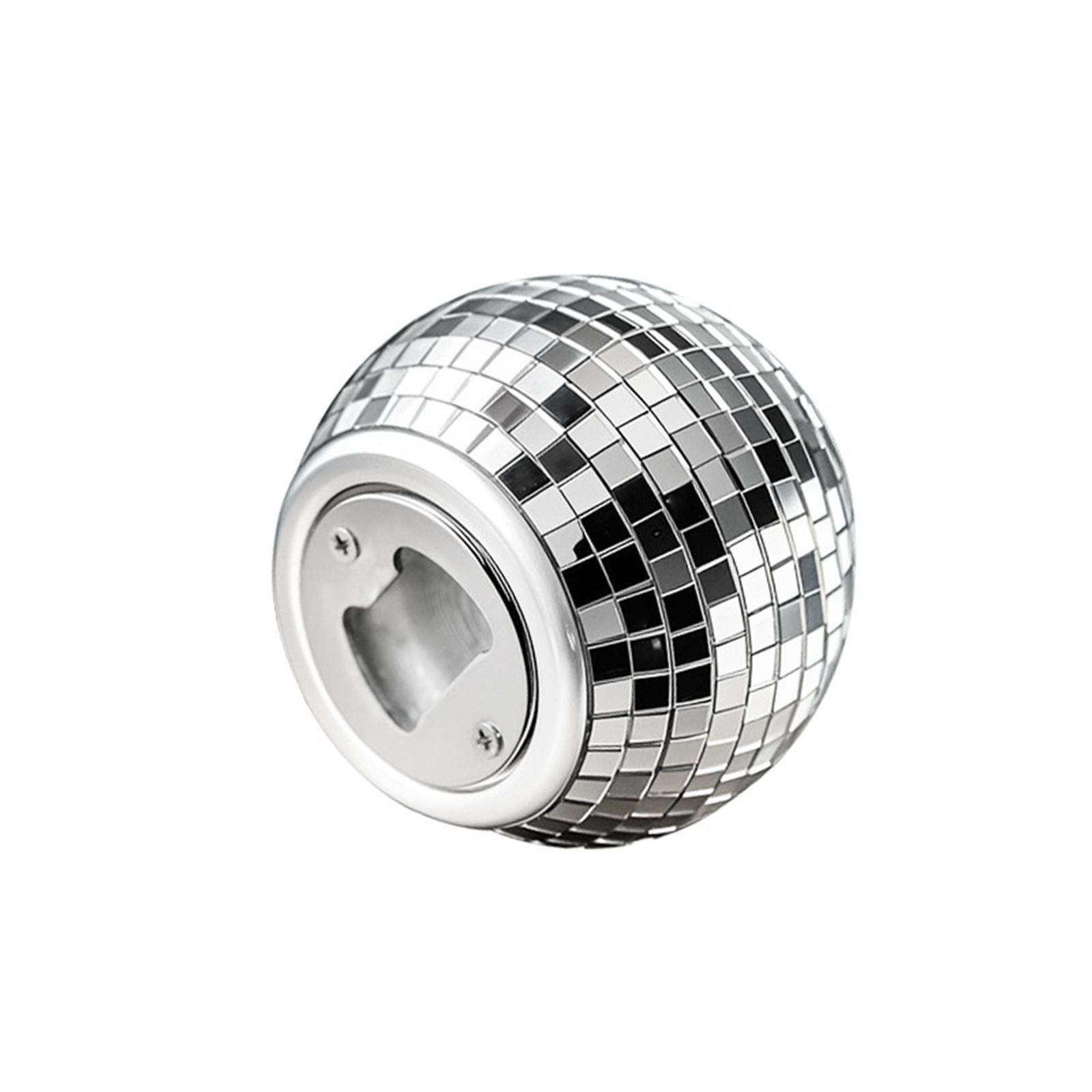 Disco Flaschenöffner Bar Bieröffner Täglicher Trageflaschenöffner Dekorativer Stil Partygebrauch One Size weiß