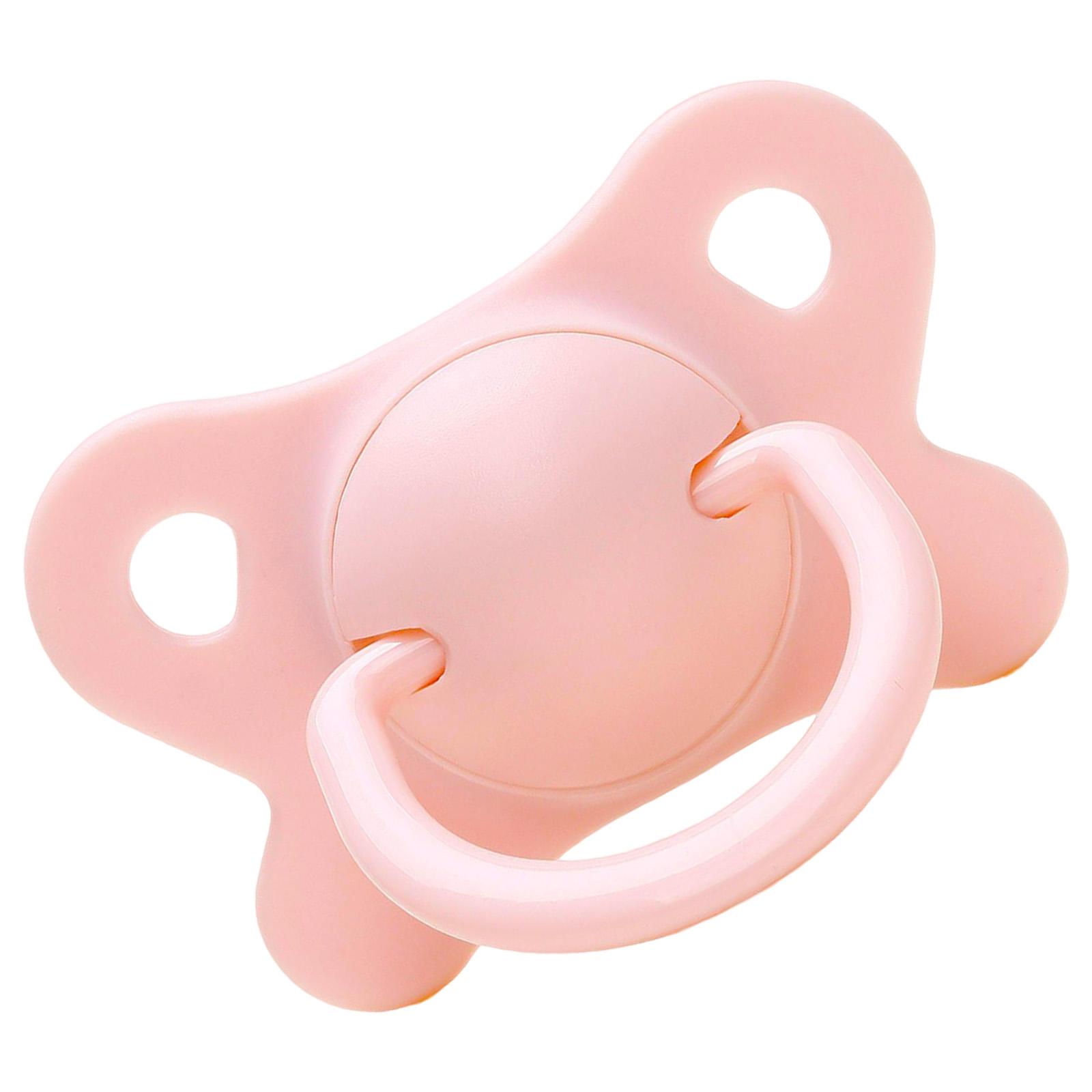 Neugeborenen Schnuller Food Grade Silikon Baby Nippel mit Griff Infant Baby Dummy Schnuller Schmetterling Form Schnuller Schnuller rosa