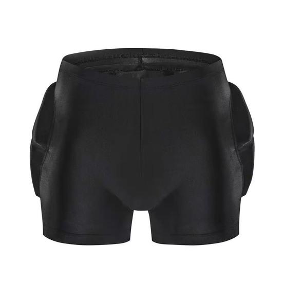 Kinder Radunterwäsche Stoßabsorbierende EVA-gepolsterte Radshorts Atmungsaktiv Mountainbike Rennrad Fahren Skateboarden Skifahren Schutzshorts S