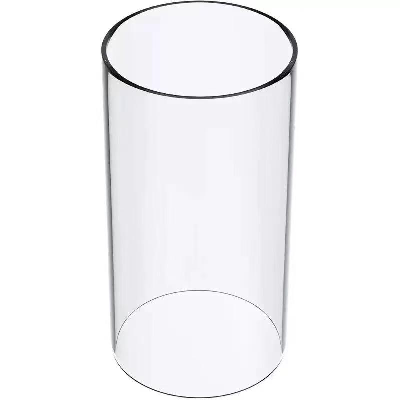 Hoher Borosilikatglas-Kerzenständer für romantisches Kerzenlicht-Dinner, Hochzeit, Hotel und Geburtstagsparty 47mm*60mm