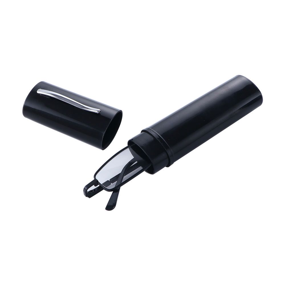 Zubehör Anti-Blaulicht-Glas-Vollformat-Brillen Lesebrillen Mini-Hyperopie-Brillen +300 schwarz