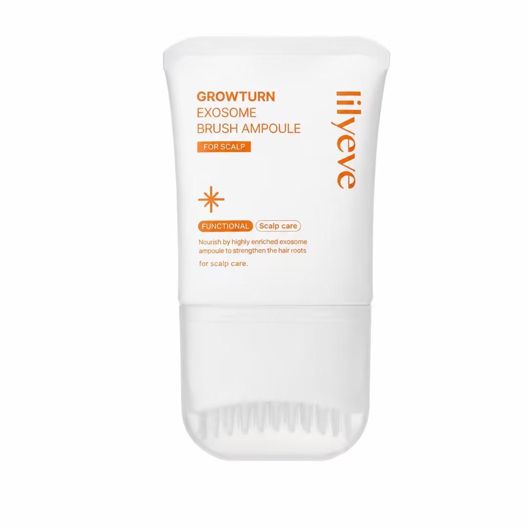 Lilyeve Glow Turn Exosomenbürste Ampulle 100ml Exosomen Kopfhautserum mit Koffein Biotin Peptid 100ml*1