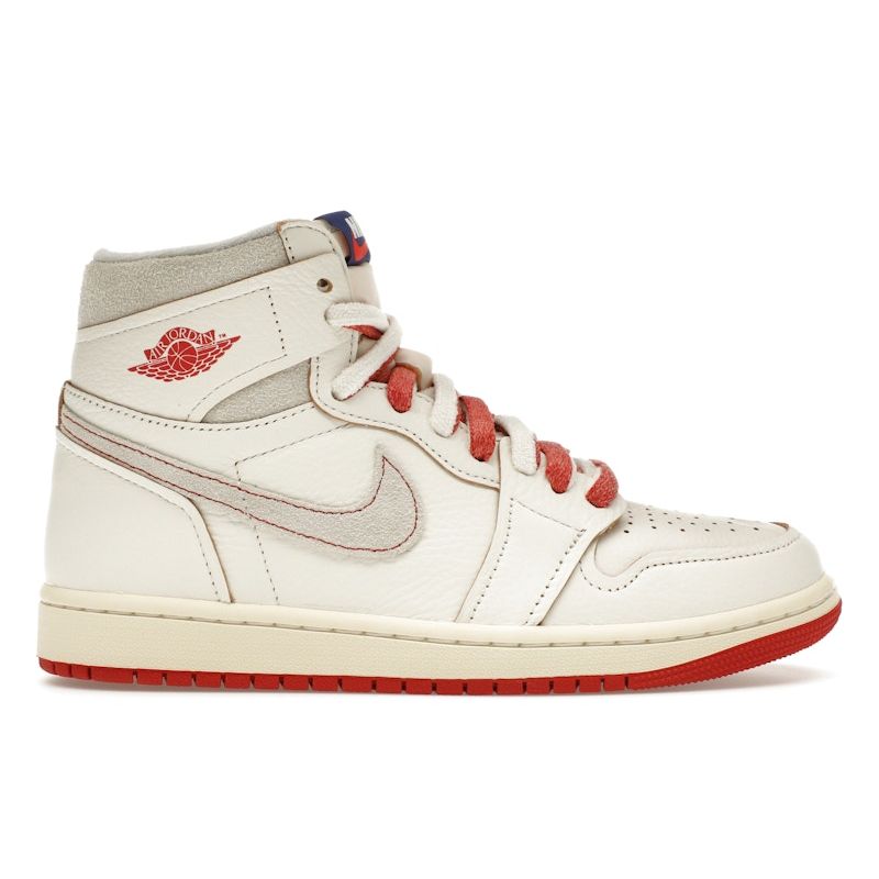 Air Jordan 1 Retro High OG Rare Air - Sail Cinnabar Damen Sneaker Creme Light-Bone DB4612-100 35.5
