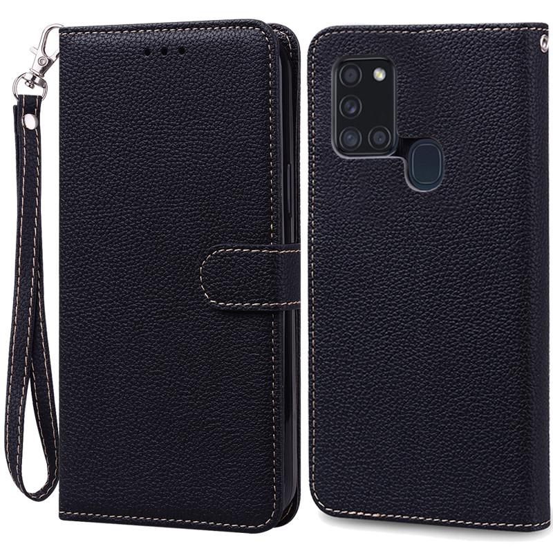 A21S Hülle Für Samsung Galaxy A21S Hülle Brieftasche Leder Flip Hülle Für Samsung A21S Hülle A 21s A217F Weiche Silikonhülle Fundas For Samsung A21S