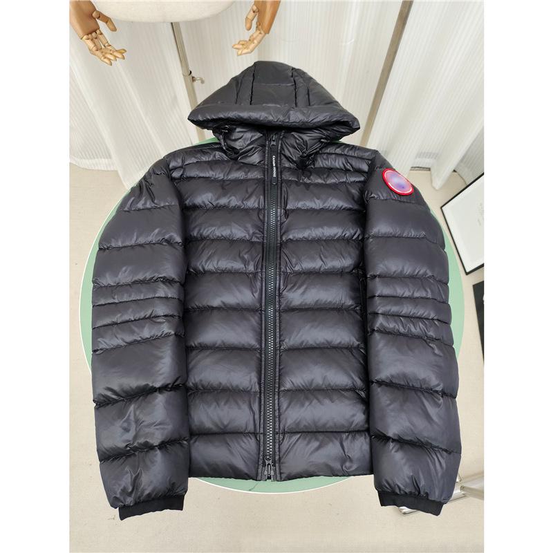 Canada Goose Crofton Leichte Daunenjacke für Damen und Herren, Kanadische Stil Außenbekleidung XS
