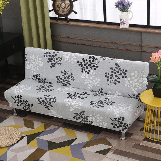 Elastische Wohnzimmer-Sofa-Bett-Überwürfe Entwickelt für Wohnzimmer-Sofa-Handtuch Rutschfeste Sofa-Bett-Abdeckung Baumwoll-Stretch-Überwurf M 160cm - 180cm