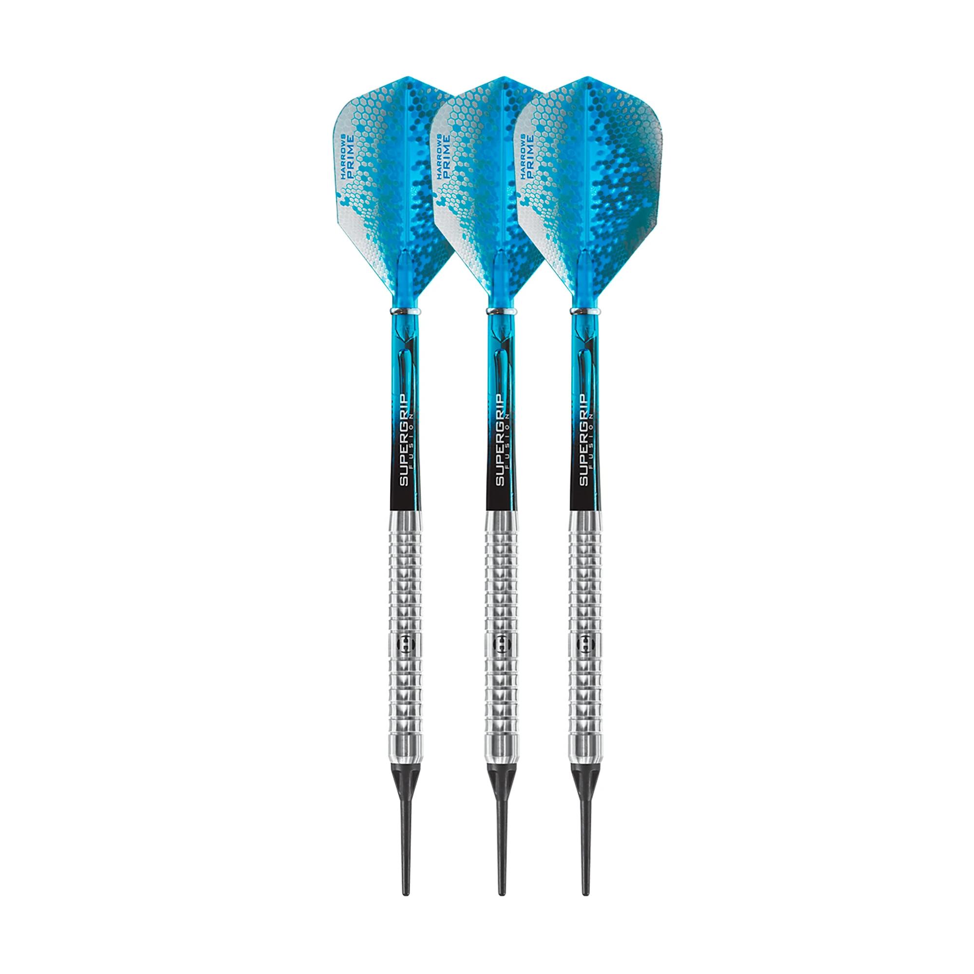 Harrows Pulse Tungsten Darts (Packung mit 3) 25g blau/schwarz