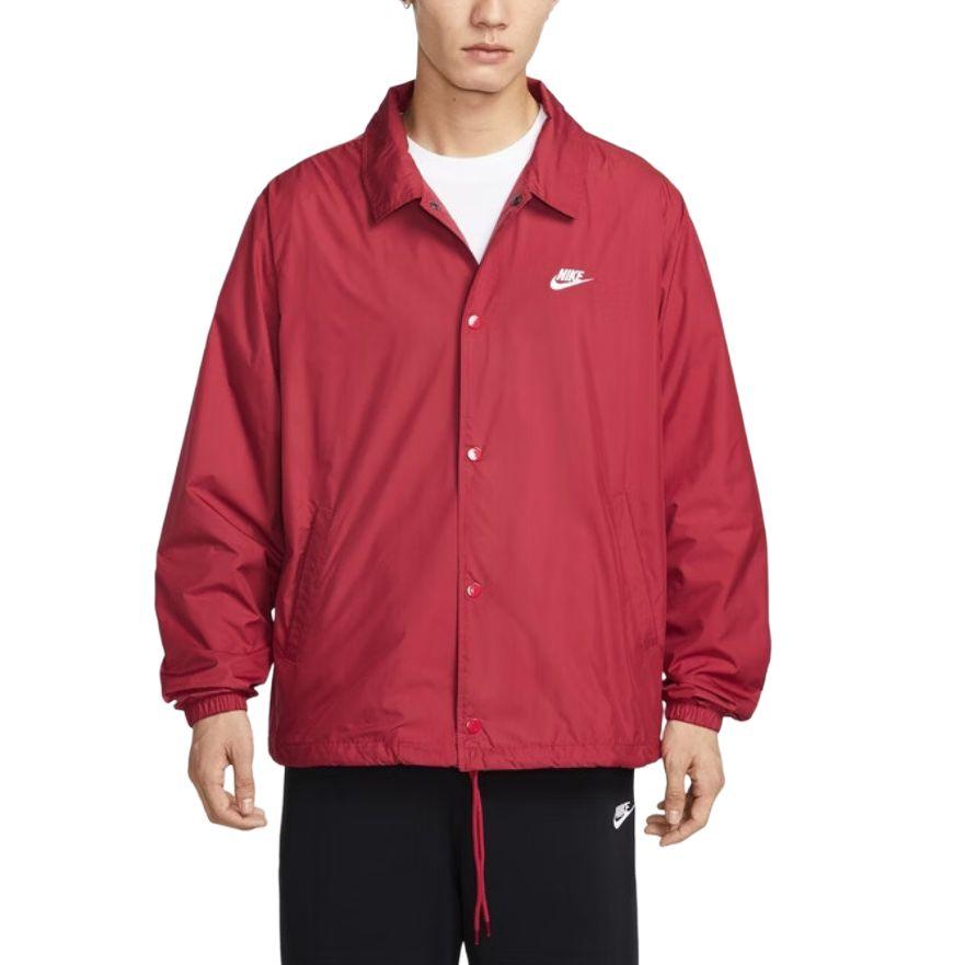 Nike Club Coach Knopf locker Kragen Gewebte Jacke Herren Jacken FN3317-613 M