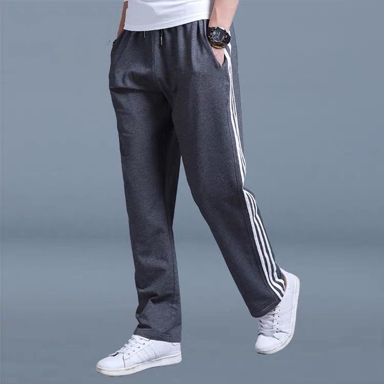 Jogginghose Herrenhose Große Größe Lockere Lässige Jogginghose für Studenten Gerade Hose Lange Hose 4XL dunkelgraue