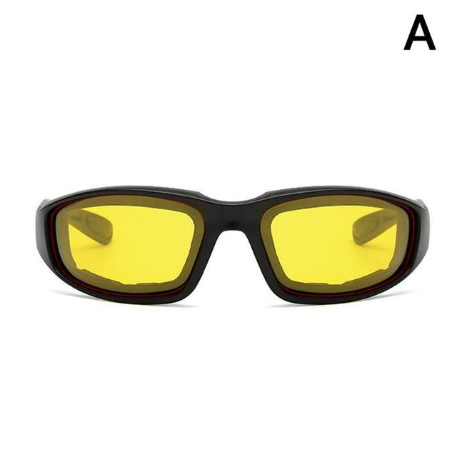Männer und Frauen Outdoor Reiten Brille Ski Brille CS Schießen Auto Fahrer Schwamm Sonnenbrille Motorrad Sport Sonnenbrille Takt E7F4