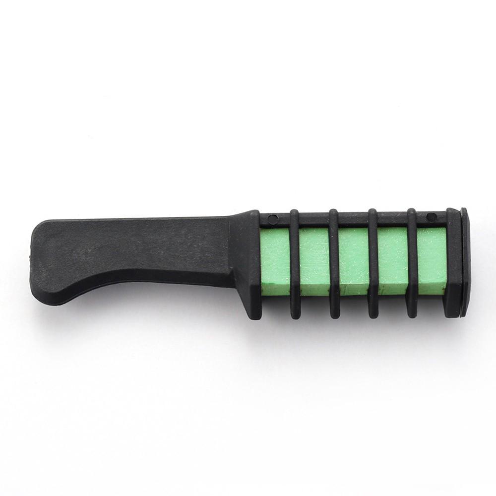 Temporäres Haarkreide-Färbepulver mit Kamm, Salon-Haar-Mascara Crayo One Size grün