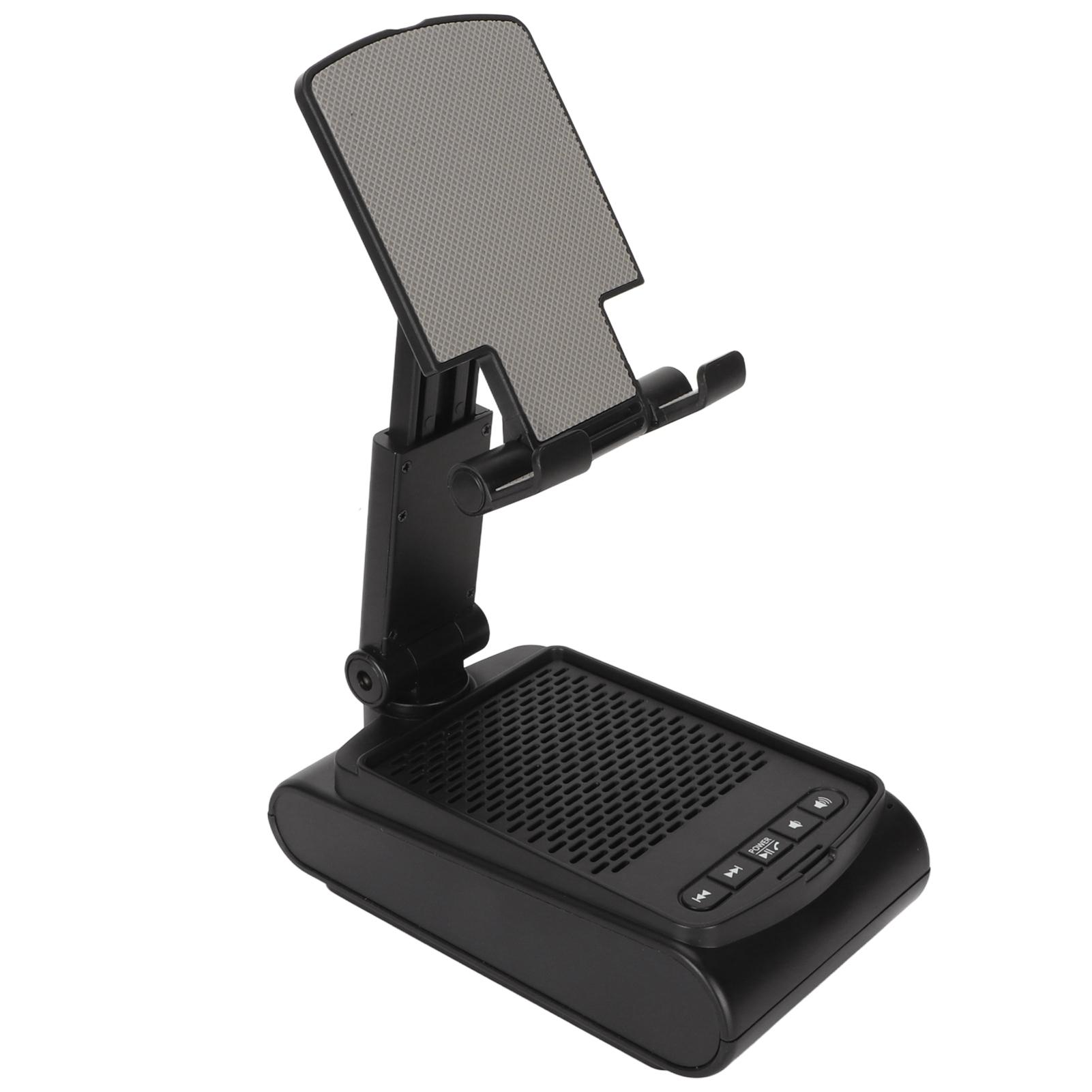 F25 Handyhalterung Drahtloser Lautsprecher Rutschfest Faltbar Verstellbar Handyhalter Lautsprecher mit