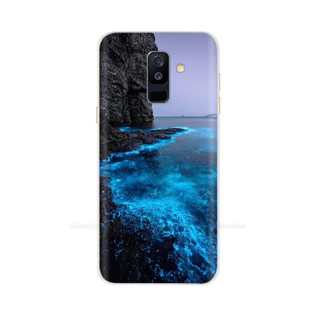 Fall Für Samsung Galaxy A6 + A6 Plus A605 A605f Fall Weiche Silikon Tpu Abdeckung Für Samsung A6 A600 A600f fall Coque Funda Samsung A6 Plus 2018