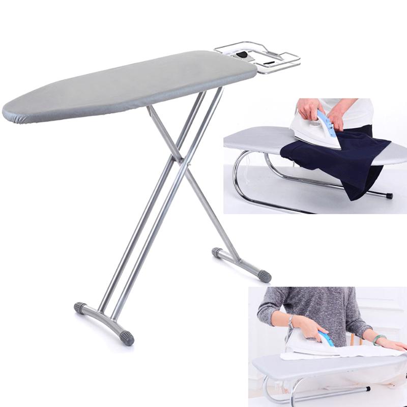 140*50Cm Universal Silber Beschichtet Bügelbrett Abdeckung & 4Mm Pad Dicke Reflektieren onesize