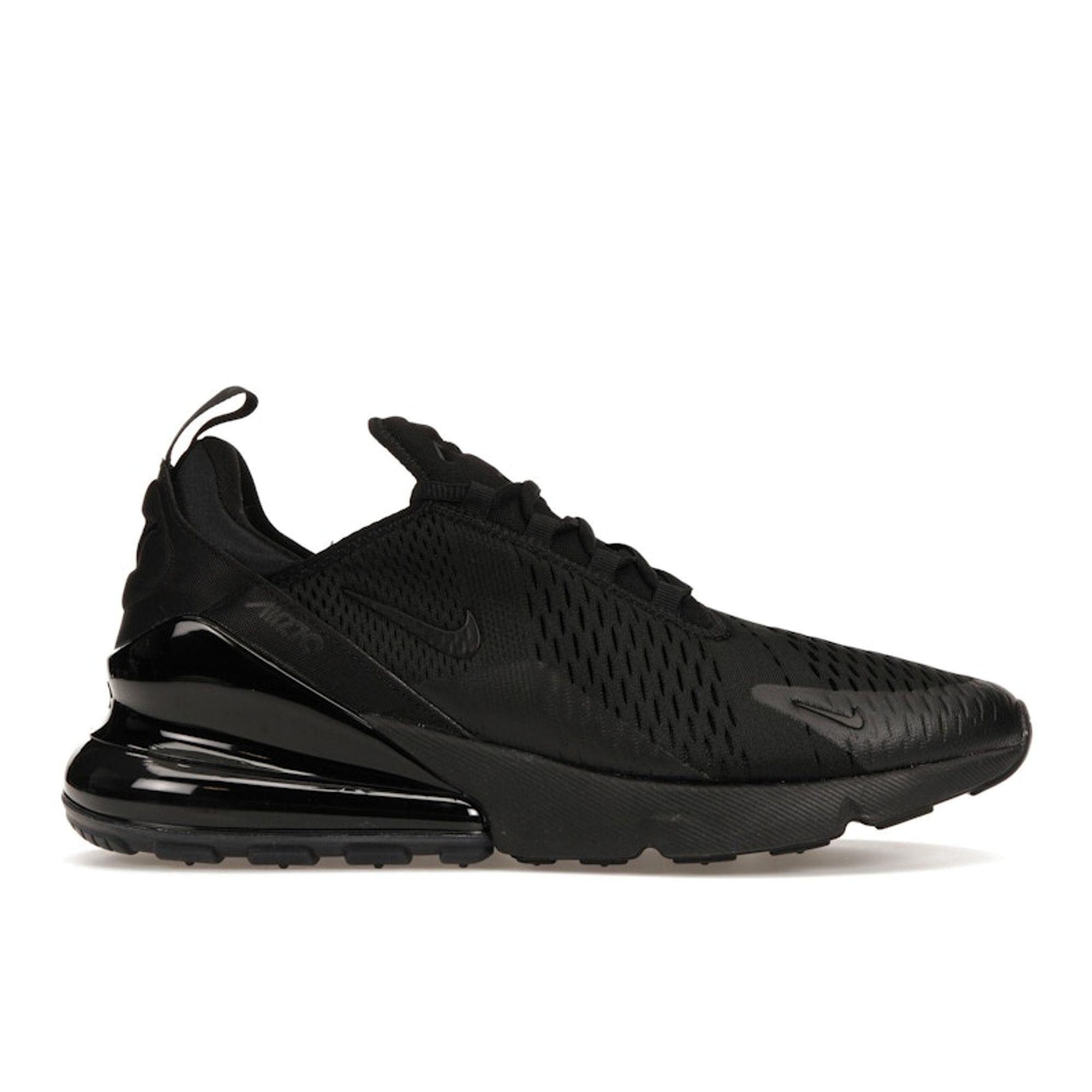 Nike Air Max 270 Triple Black Herren Sneakers Schwarz-Schwarz AH8050-005 42.5
