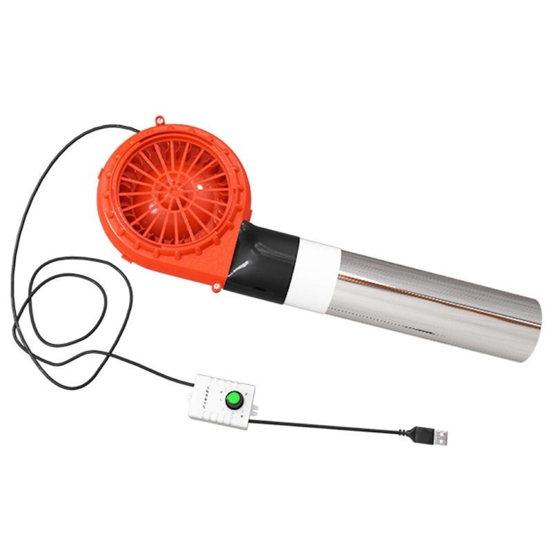 BBQ-Gebläse, Holzkohle-Kamin-Starter, BBQ-Ventilator, Smoker-Ventilator, elektrischer Gebläse-Starter