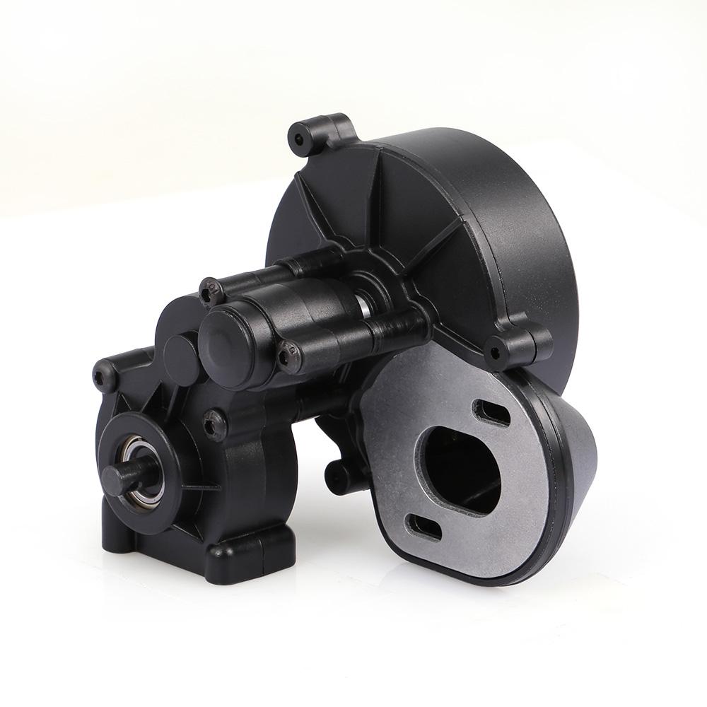 AUSTAR Getriebegehäuse für 540 Motor und 1/10 Axial SCX10 RC Car schwarz