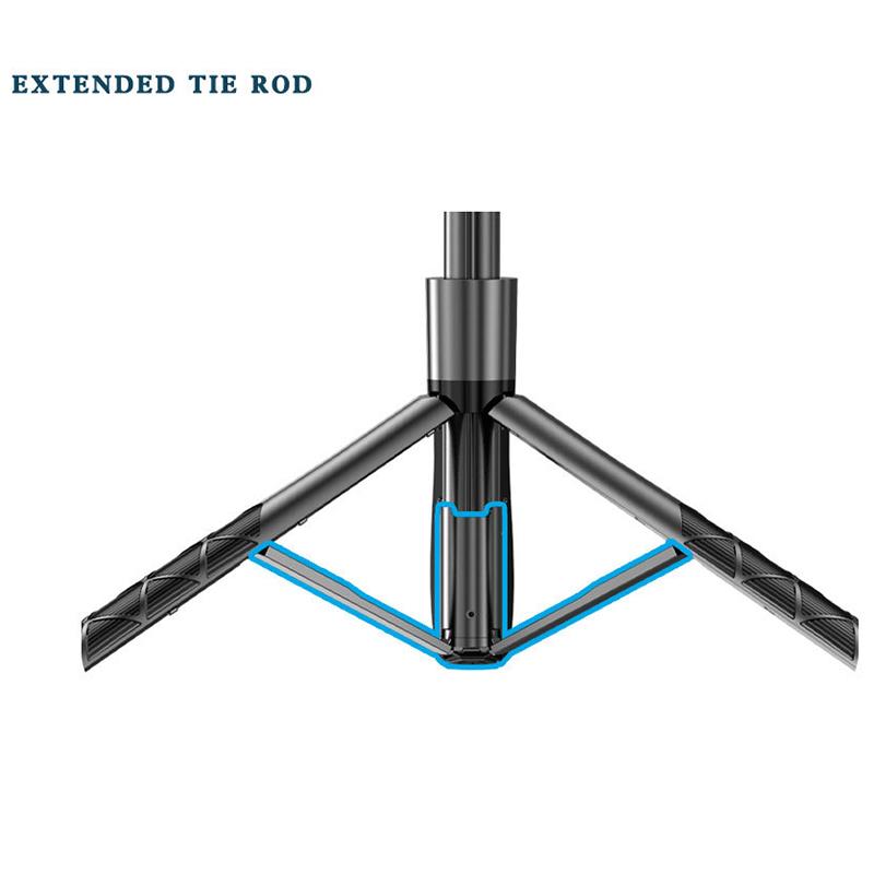 Handy-Selfie-Stick, Stativ, Bluetooth-Selfie-Stick für Videoaufnahmen, Live-Streaming, Kugelkopf