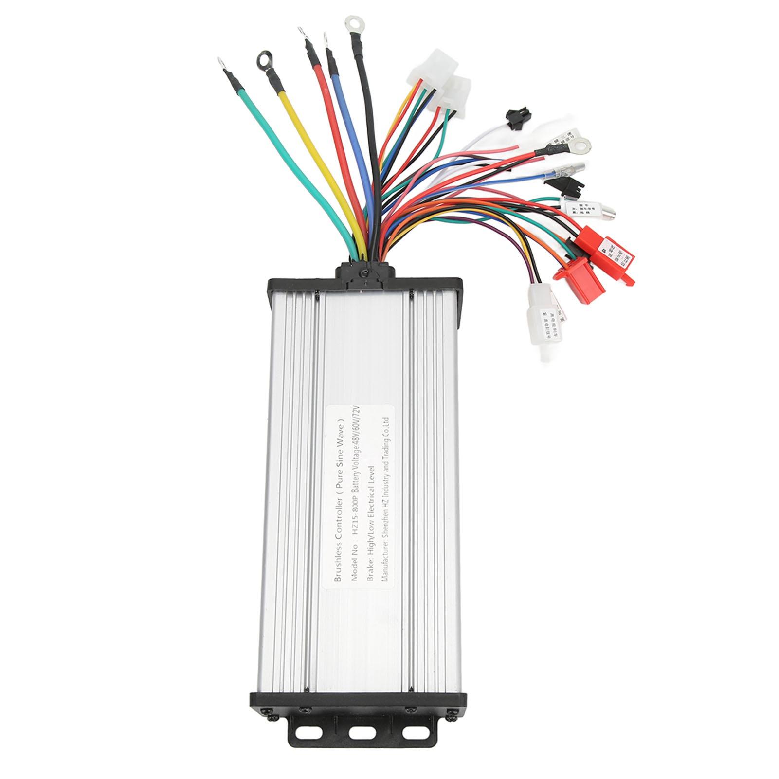 48V 60V 72V 800W Sinus Welle Controller Bürstenlosen Motor Controller für Elektrische Fahrrad (Leise