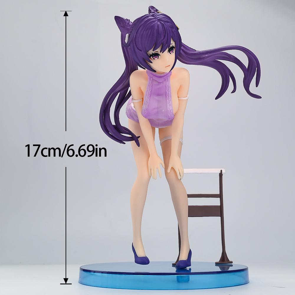 Aixlan Neue Serie Keqing Figur 20cm Sexy Mädchen PVC Action Figur Anime Thanksgiving Geschenk Sammlerfigur Perfektes Geschenk
