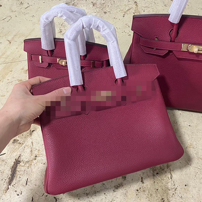 Leder Tasche Klassisch 30 20 25 Platin Tasche Oberes Rindsleder Premium Handtasche Hochzeits Tasche Damen 25CM