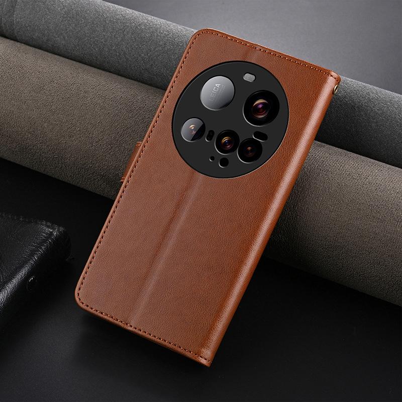 Geeignet für Xiaomi 15ultra Handyhülle mit Schafsmuster 14. Xiaomi 15 Pro Komplettpaket Sturzsichere 13 Lederhülle Xiaomi 15Ultra