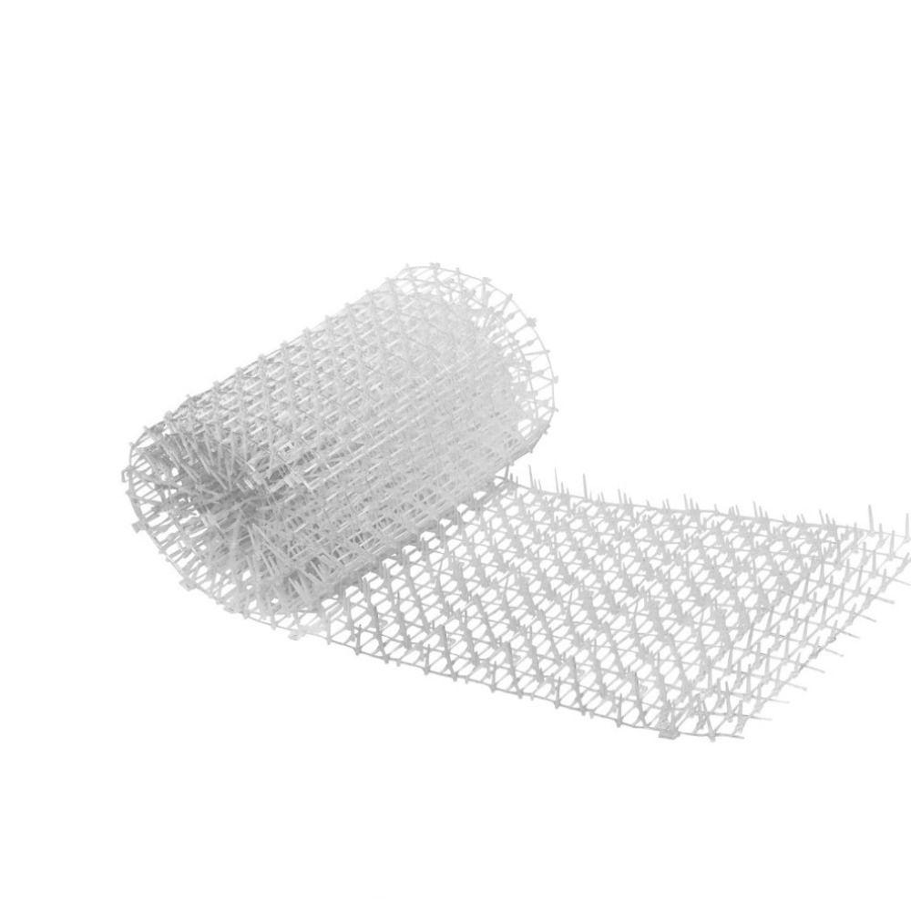 Netzwerk-Katzen-Scat-Matte mit Spikes, 2 m/4 m, Katzen-Abschreckungsmatte, langlebiger Anti-Katzen-Grabstopper-Zaun white-2m