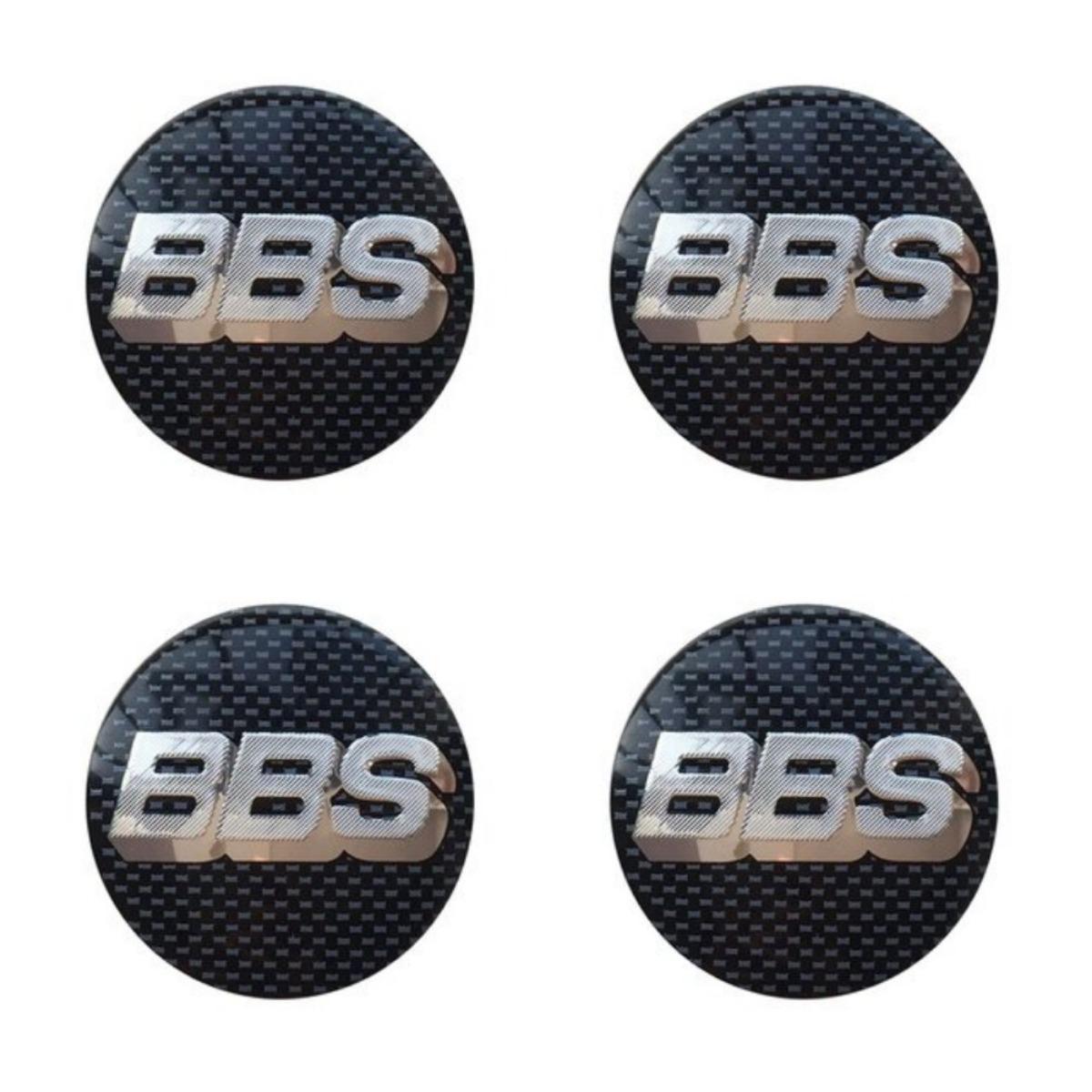 4 Stück 56mm 60mm 65mm 70mm 80mm BBS Logo Autoaufkleber für Auto Radnabendeckel Emblem Felge Nabenkappe Abzeichen Styling Zubehör 65mm  Grid Black&Silver