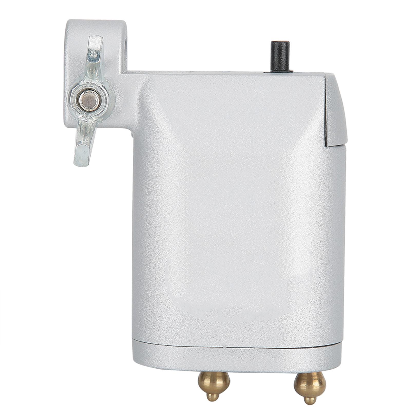 Starker Motor Kunststoff Stahl Rotary Tattoomaschine Liner Shader Gun Permanent Make-up WerkzeugSilber silber