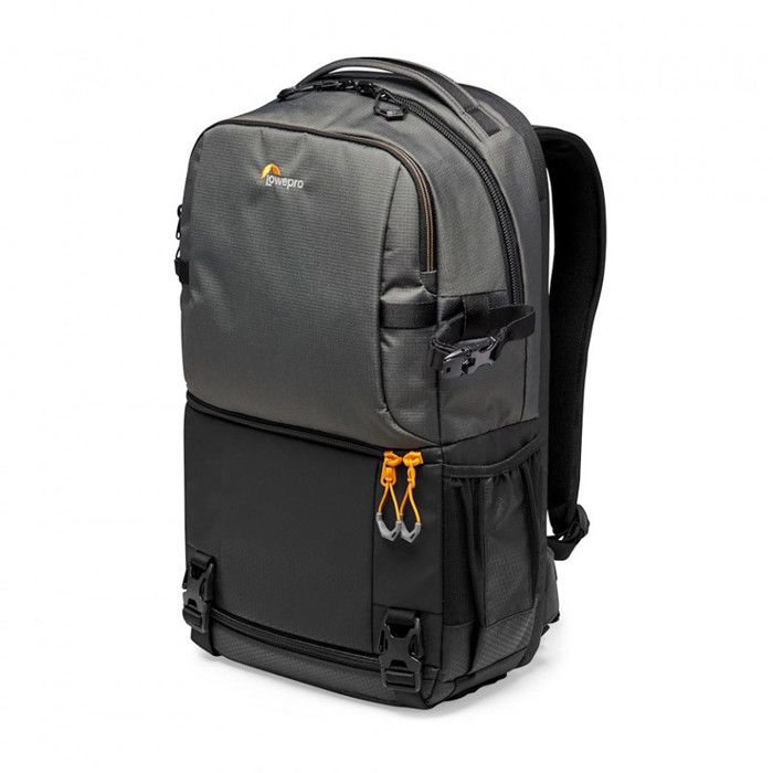 Rucksack - Lowepro - Fastpack BP 250 AW III - Grau - Fach für 3 Objektive - Inklusive Regenhülle