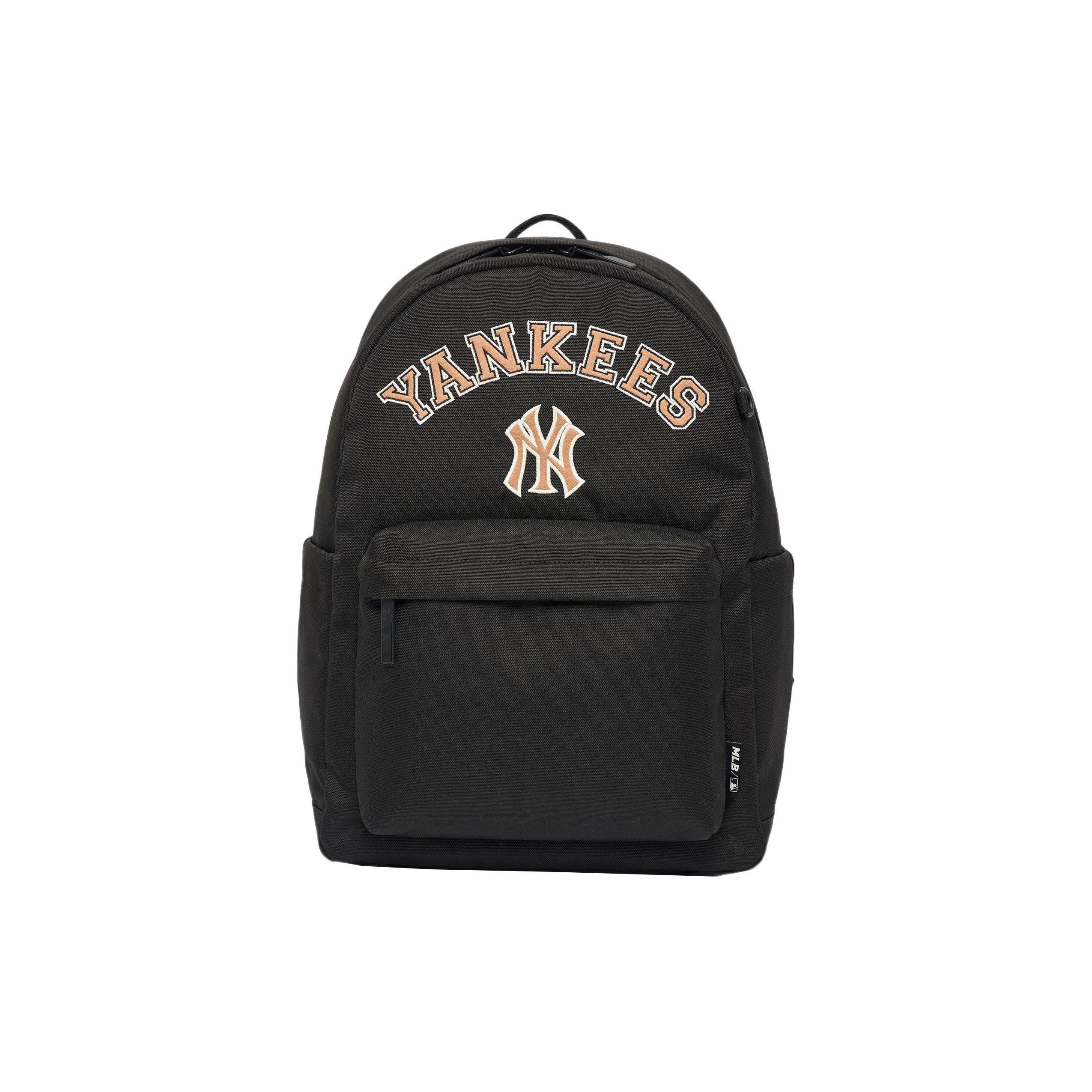 MLB New York Yankees Letter Print Polyester Rucksack Unisex Rucksack Schwarz 7ABKBV13N50BKS Black