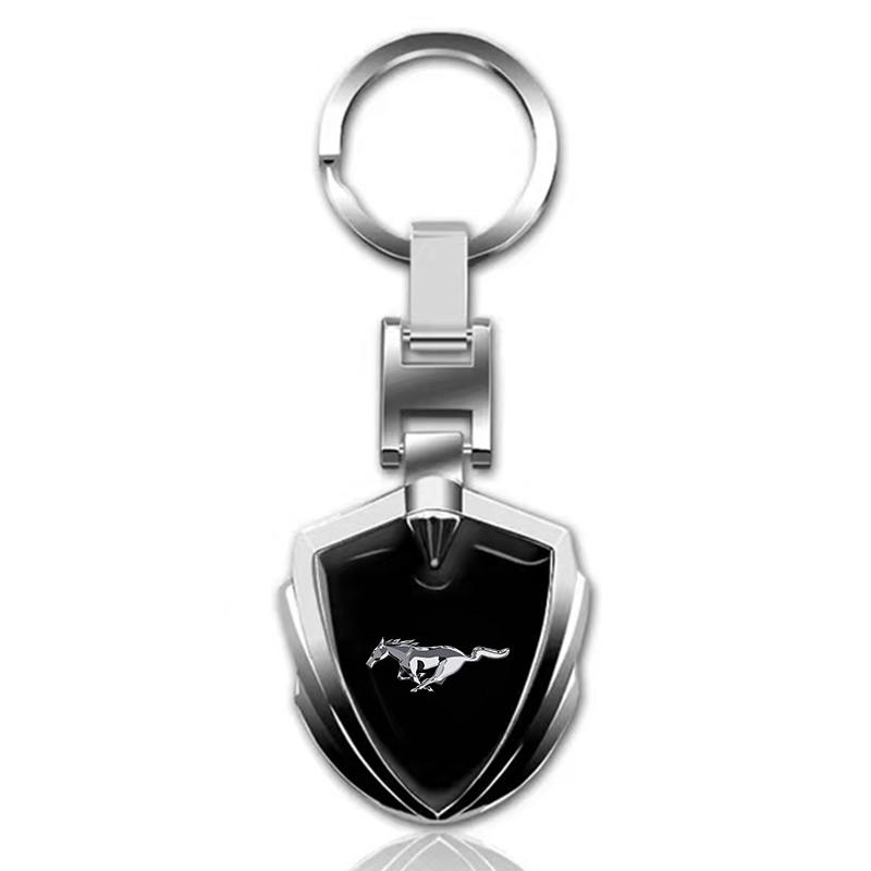 Metall Auto Styling Schlüsselanhänger Schlüsselanhänger Schlüsselanhänger Schlüsselhalter Für Ford Mustang ST line Mondeo Focus Fiesta Escape Kuga Ecosport Ranger EXplorer Aufkleber Mustang