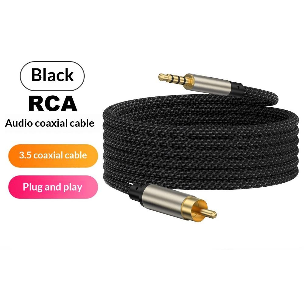 RCA zu 3,5mm Aux-Kabel / Digitales Koaxial-Audiokabel für Mi TV 12 5m
