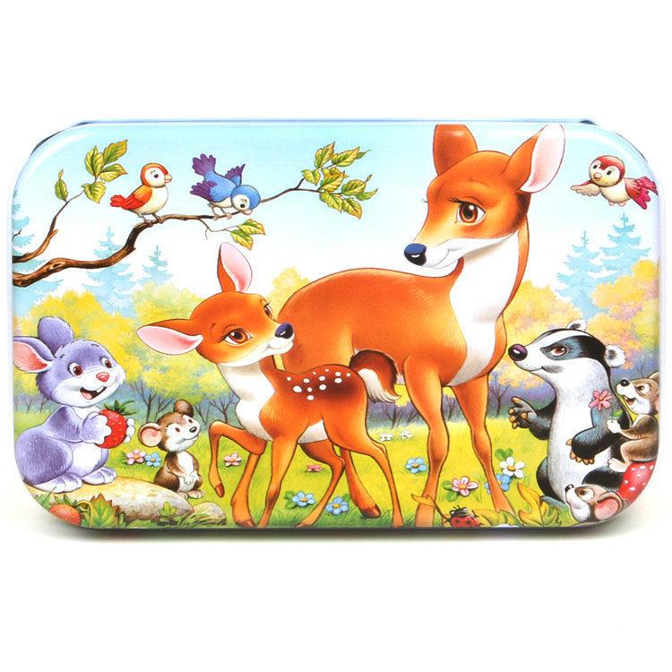 Neu 60 stück Holz Puzzle Spielzeug für Kinder Cartoon Fahrzeug Tier Holz Jigsaw Baby Lernen Pädagogisches Spielzeug