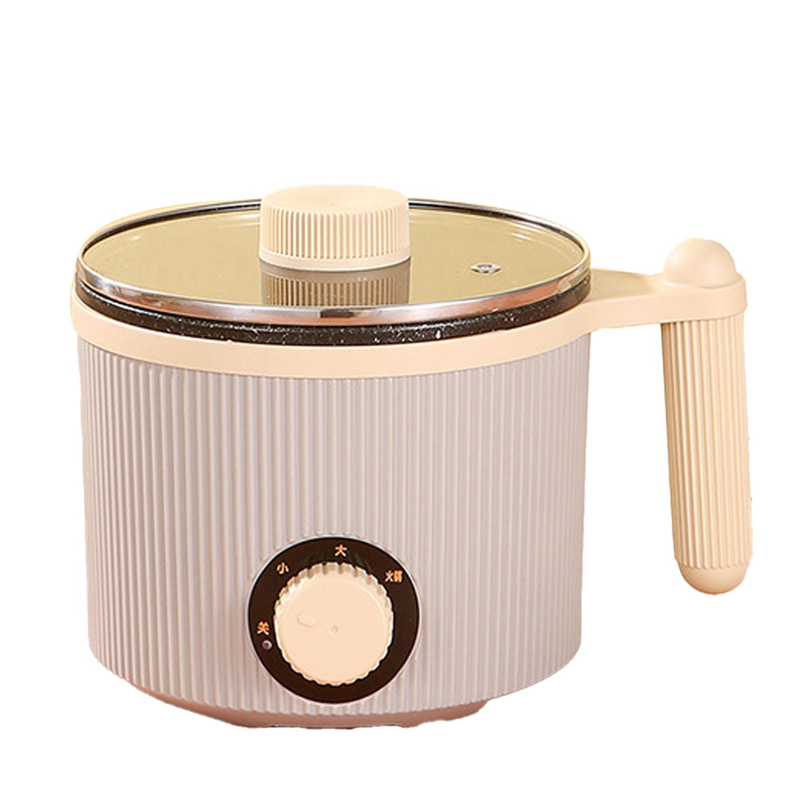 Elektroherd, multifunktional, Anti-Trockenbrennen, antihaftbeschichtet, elektrischer Hot Pot für Schlafsaal, Camp