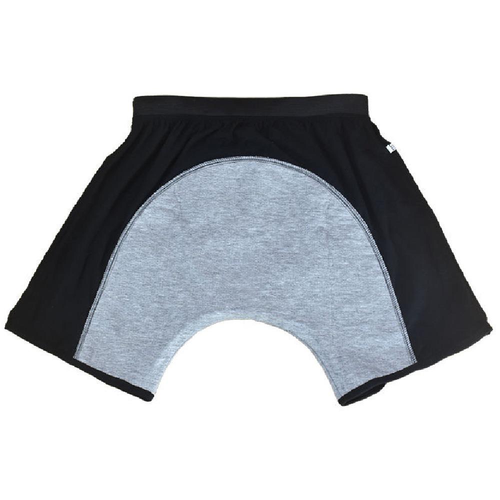 Auslaufsichere Waschbare Windel Elastische Saugfähige Unterhosen Graphen Erwachsenenwindelhosen Altenpflege XXL schwarz