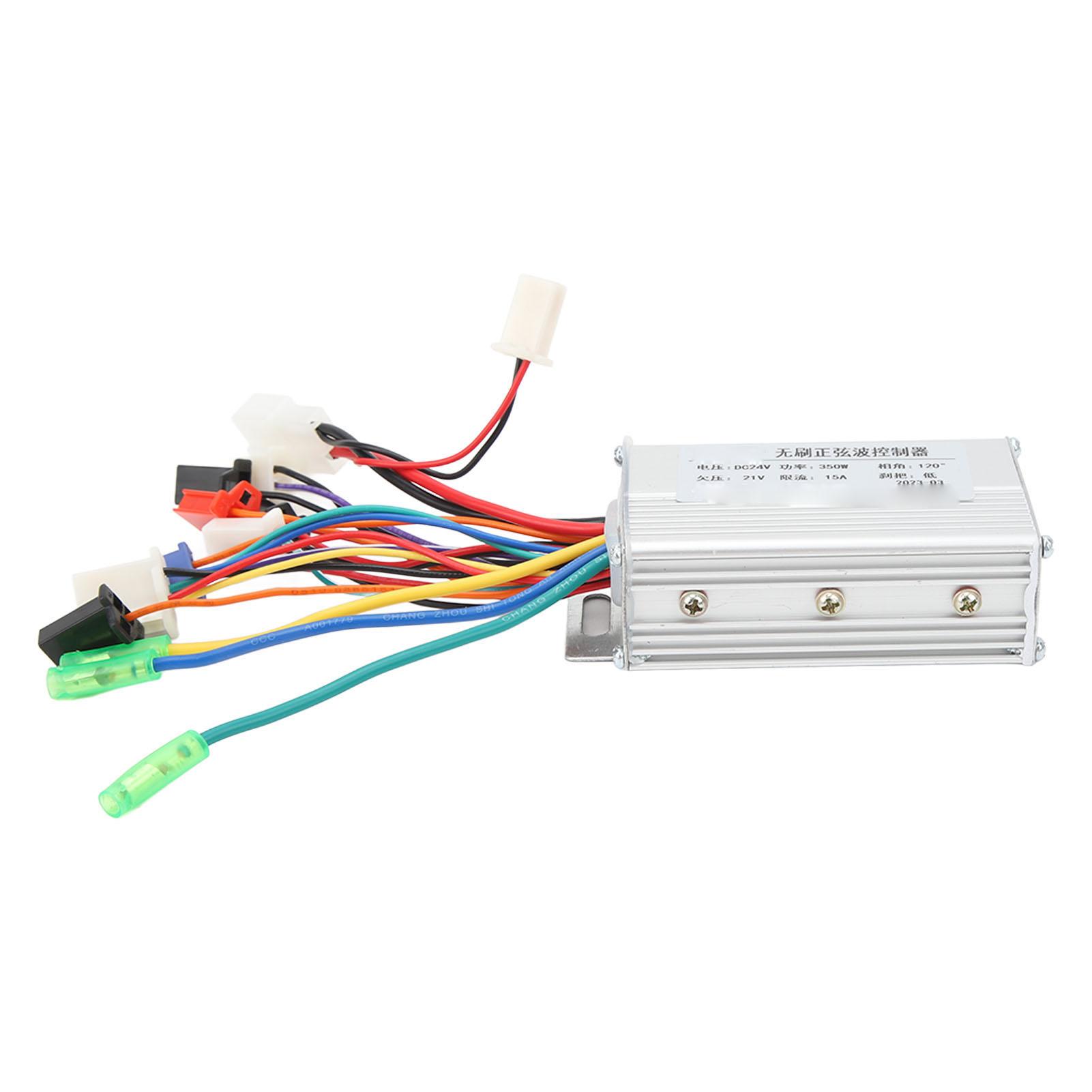 24V 350W Brushless Controller Aluminiumlegierung Brushless Motor Controller für Elektro-Fahrrad-Roller