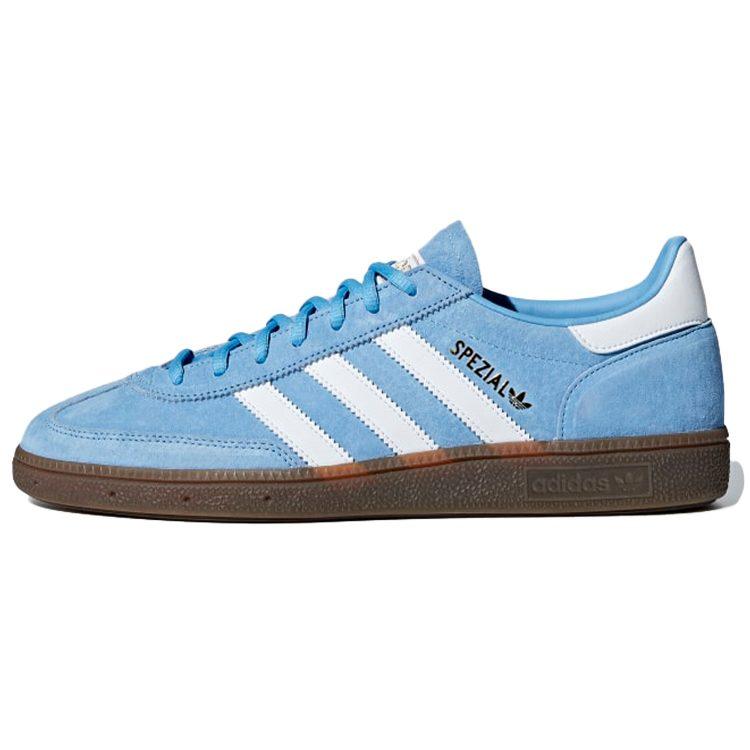 Adidas Originals HANDBALL SPEZIAL Niedrige Skateboard-Schuhe Unisex Weiß Blau BD7632 38⅔ gray