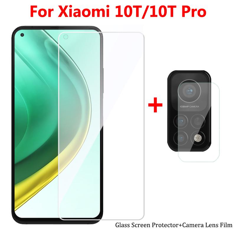 2in1 9H Gehärtetes Glas für Xiaomi 10t pro Kamera Objektiv Weichen Film displayschutzfolie Für Xiaomi mi 10t pro 10 t mi10t lite xiomi10t schutz glas xiaomi 10t/10t pro reinfarbig