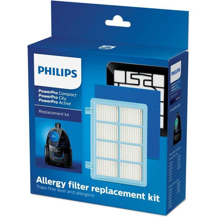 HEPA-Filter Staubsauger - PHILIPS - FC8010/02 - Staubschutz-Wartungskit für PowerPro Staubsauger