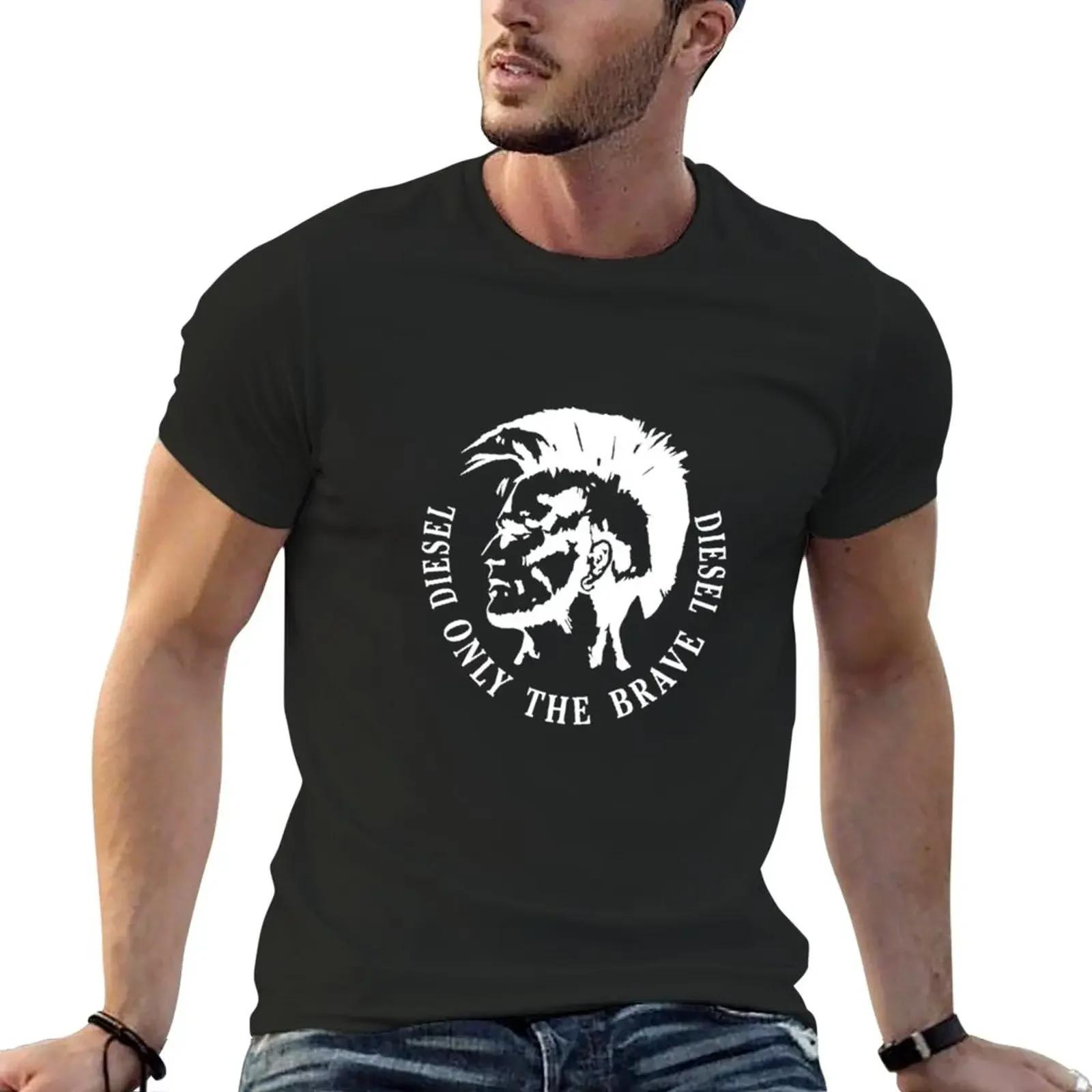 T-Shirt für Herren Grafik Neue Outfits Nur die Mutigen Stil Grafik-T-Shirt Herrenbekleidung Harajuku Vintage Lässig Streetwear M
