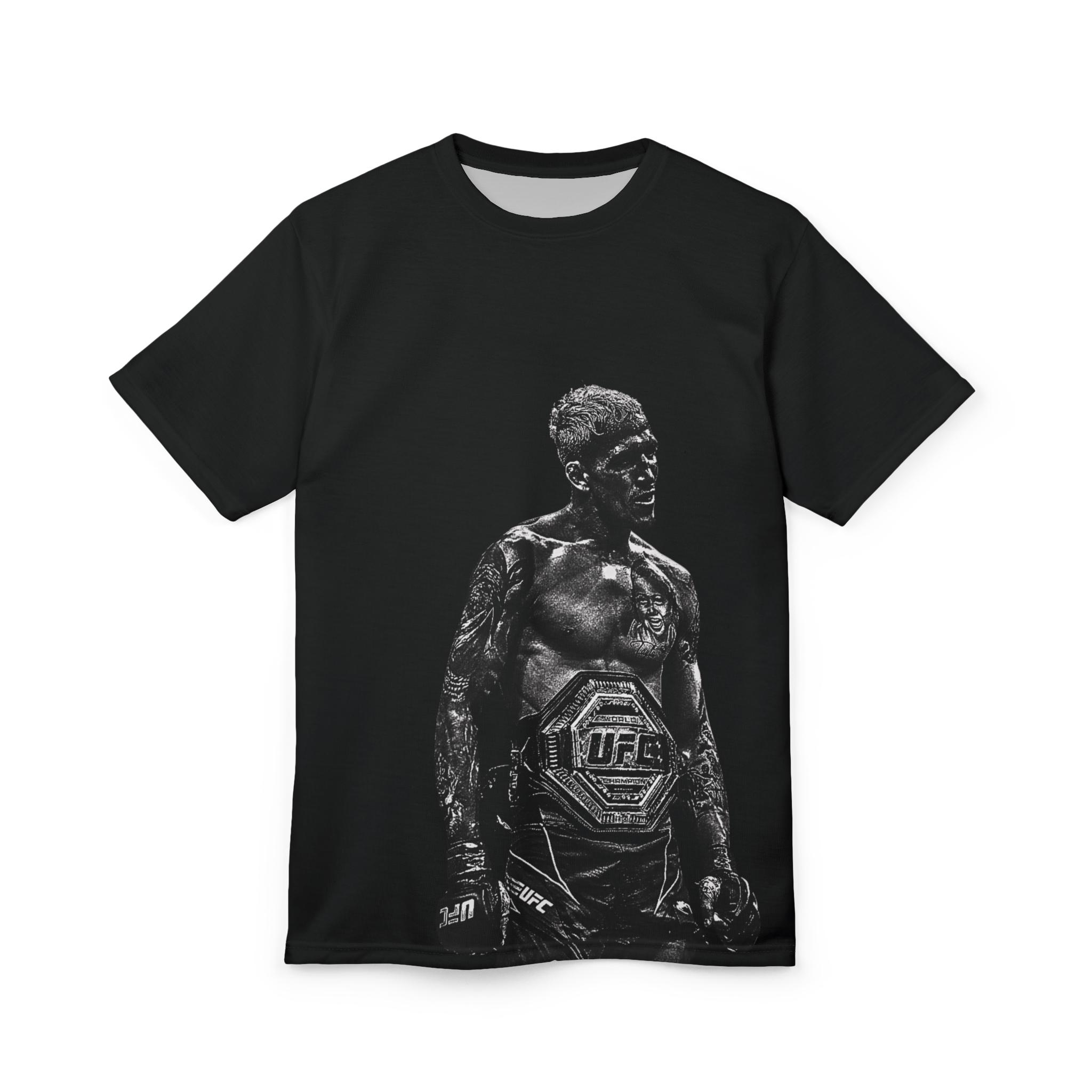 2026 Sommer UFC Charles Oliveira Kampf Grafik T-Shirt Damen Sport Baumwolle Kurzarm Locker Freizeit Fitness Shirt Unisex 2XL