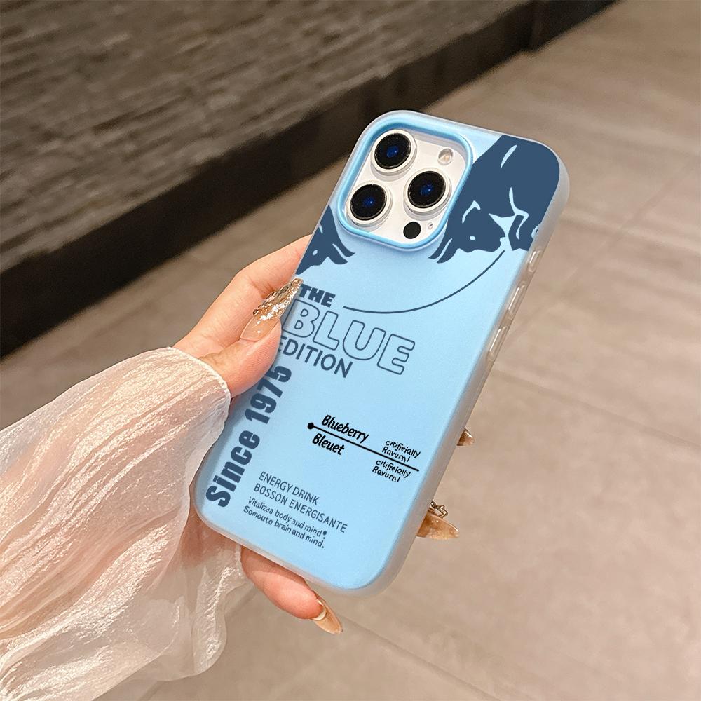 Modisches Kuhmuster Handyhülle Für iPhone 17 AIR 16 15 14 13 12 11 Pro Max Plus Matte Hautgefühl Hülle Abdeckung iPhone 16 Plus