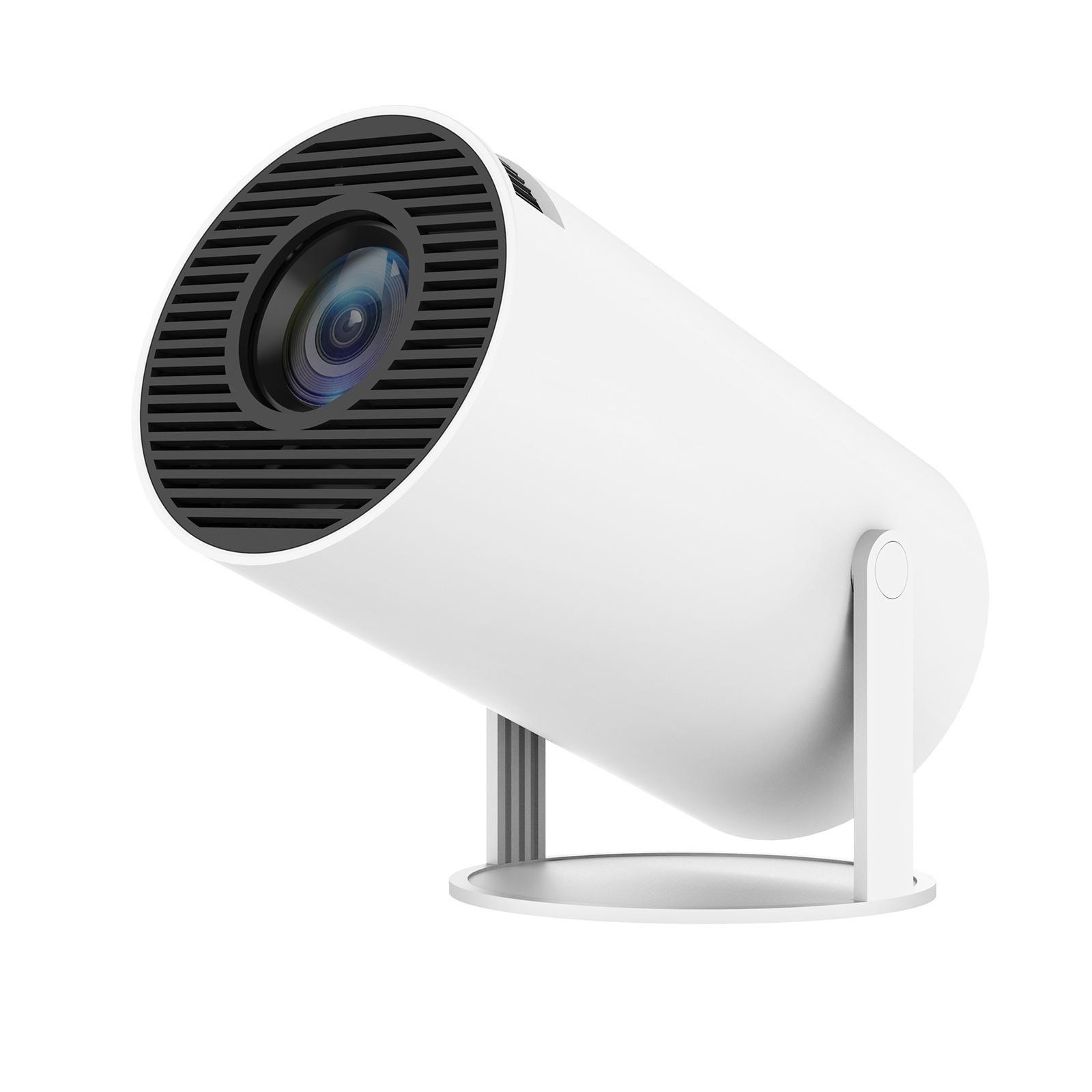 HY300 Tragbarer LCD-Projektor Smart Android 11.0 Heimkino 2,4G/5G Dualband WiFi BT4.1 Media US Plug