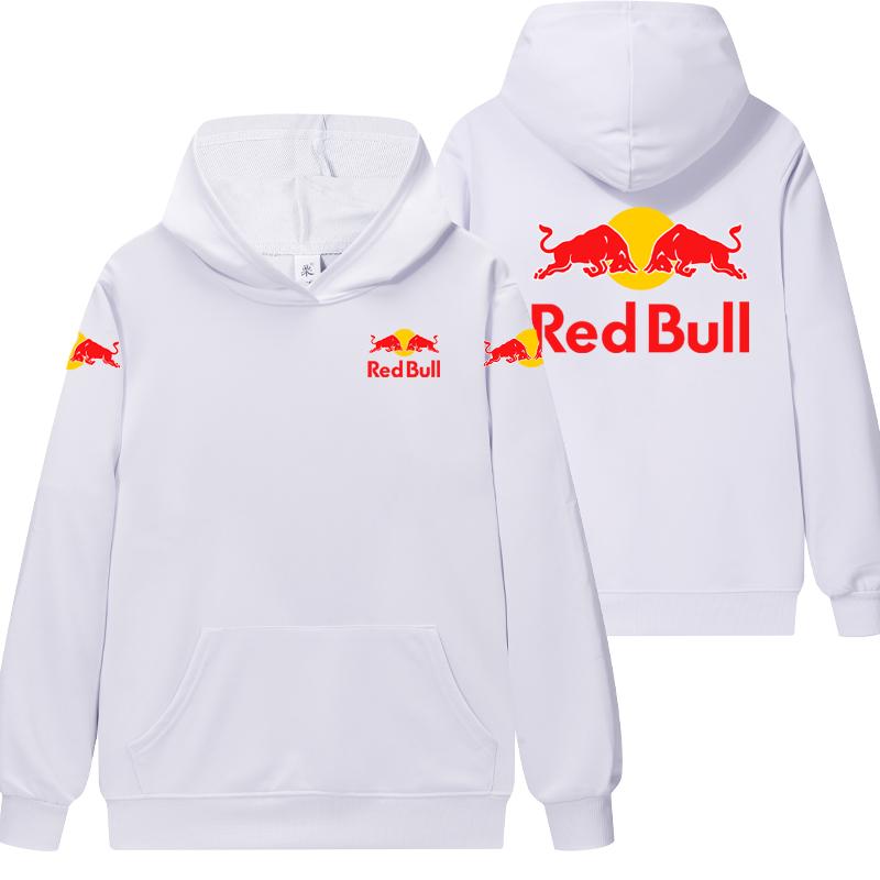 Red Bull Logo Partner-Hoodies Damen Herren Passende Liebhaber-Pullover Tops Mode Herbst Winter Paar-Hoodie Neues Partner-Sweatshirt S red