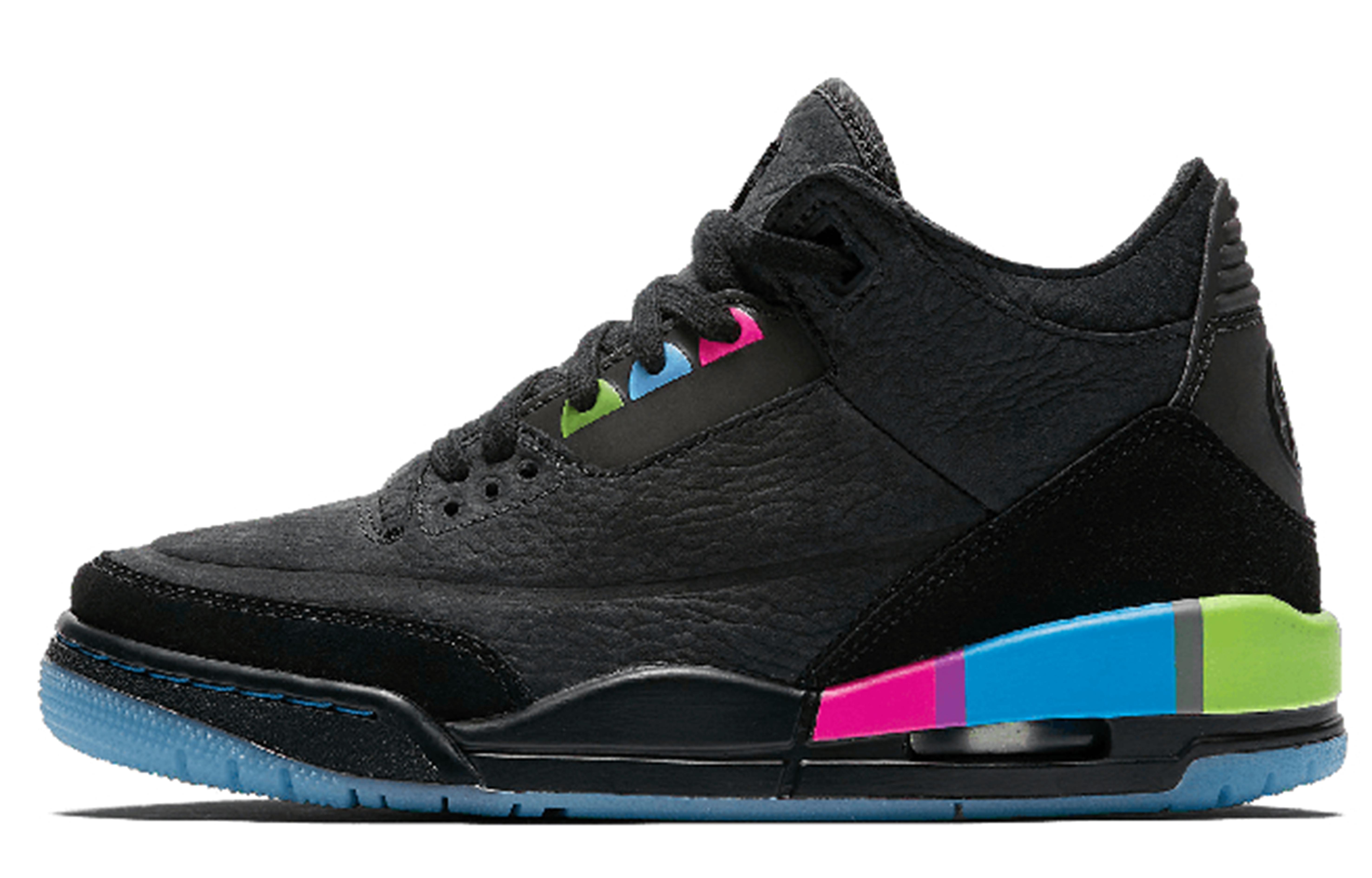 Jordan Air Jordan 3 Vintage Basketballschuhe GS AT9194-001 40 black