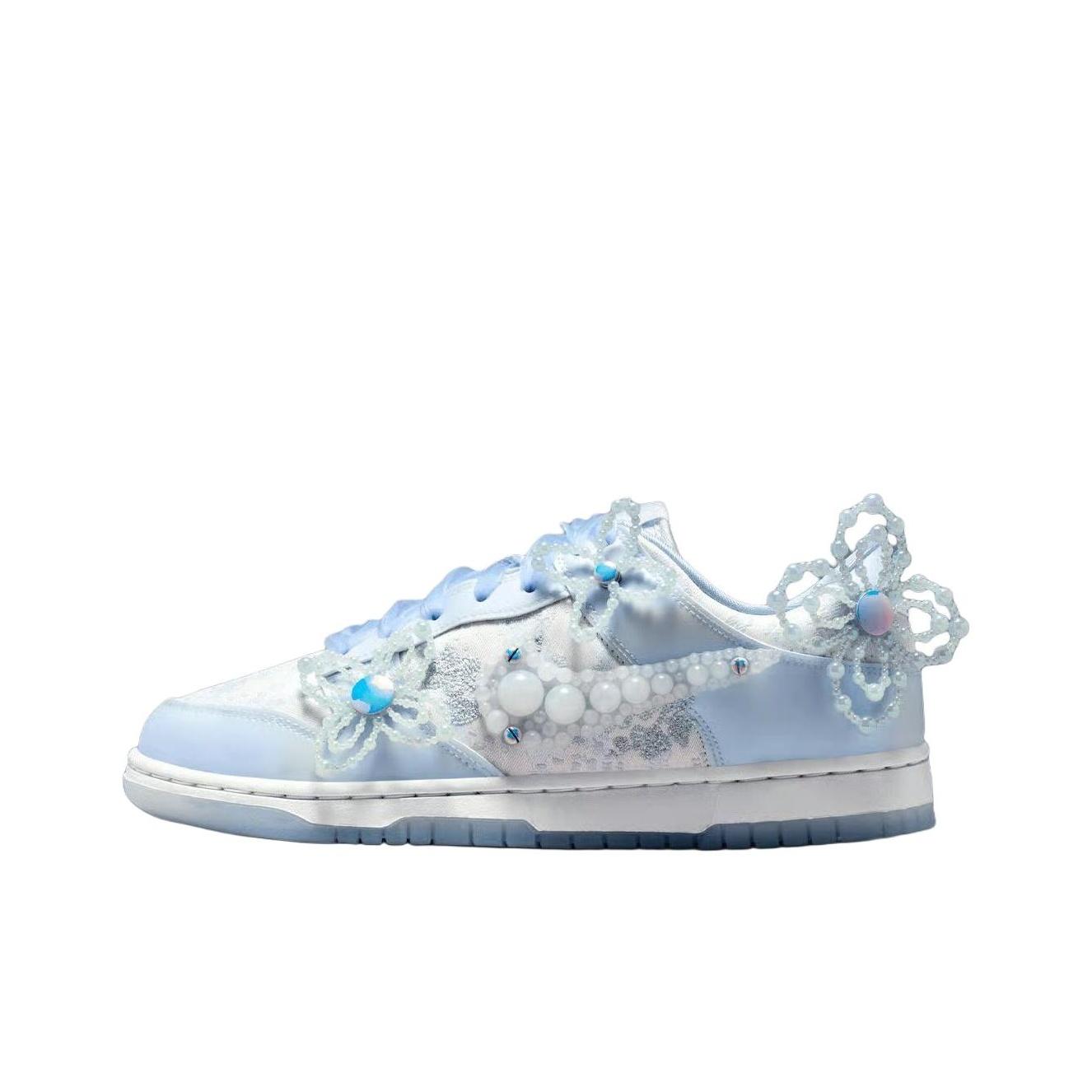 Susan Fang x Nike Dunk Low Artist Collection Damen Sneaker Blau Summit-White Wolf-Grey HV8575-100 41