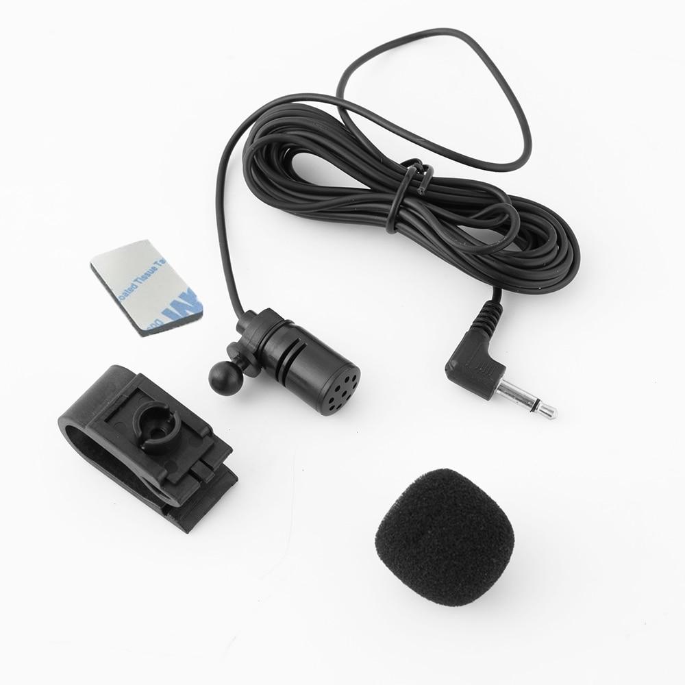 Auto Mikrofon Micro Auto Radio 3,5mm Jack Mic Stereo Mini Wired Externe Mikrofon Für Auto Dvd Radio 3m Lange Mini Microfono