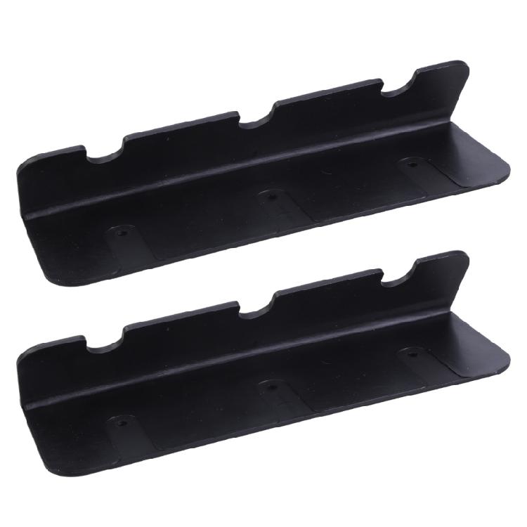 2 Stück Boote Sitzhaken PVC Schlauchboote Sitzhaken Halterung Ersatz Schlauchboote Sitzhalter für Kanus Yachten schwarz